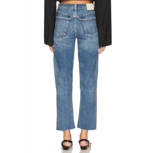 NEW CITIZENS OF HUMANITY palma straight leg jeans in copper/medium indigo - Picture 2 of 3